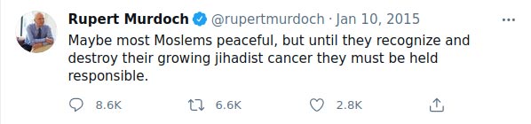 Keith Rupert Murdoch Nemesis